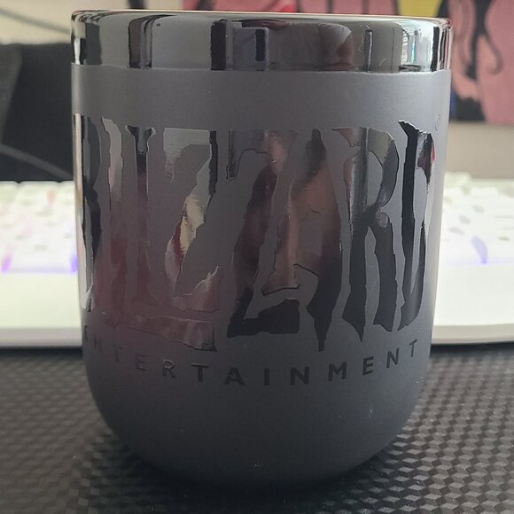 Blizzard Entertainment Black Mug New+Free Heroes of the Storm Skin!! NEW - Picture 1 of 6